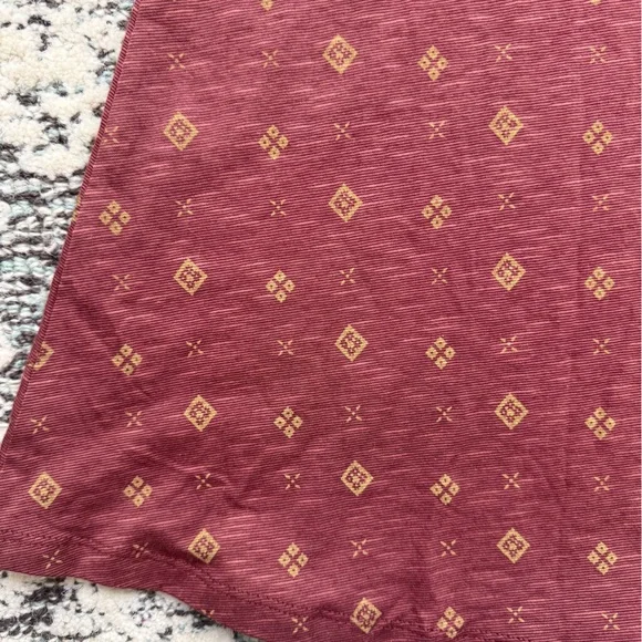 TOAD&CO Maroon Cotton Skirt - Picture 3 of 4